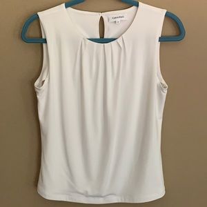 Stretchy Calvin Klein undershirt for suit coat